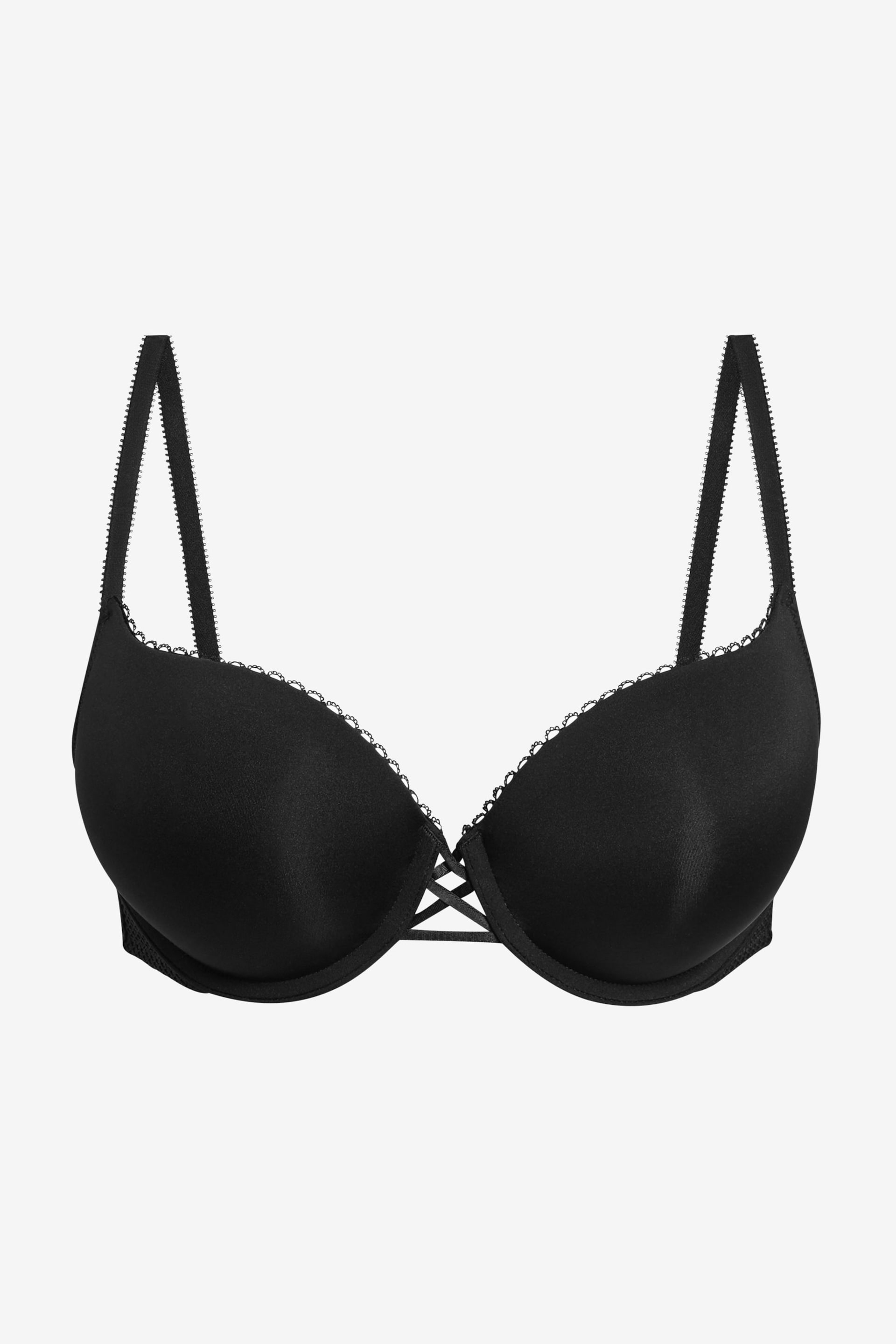 Black Push-Up Triple Boost Plunge Bra - Image 5 of 5