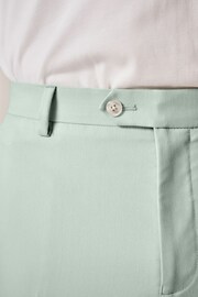 Mint Green Skinny Fit Motionflex Stretch Suit: Trousers - Image 5 of 7
