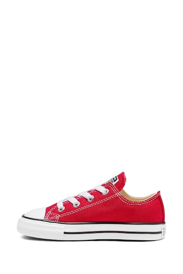 Converse Red Chuck Ox Infant Trainers