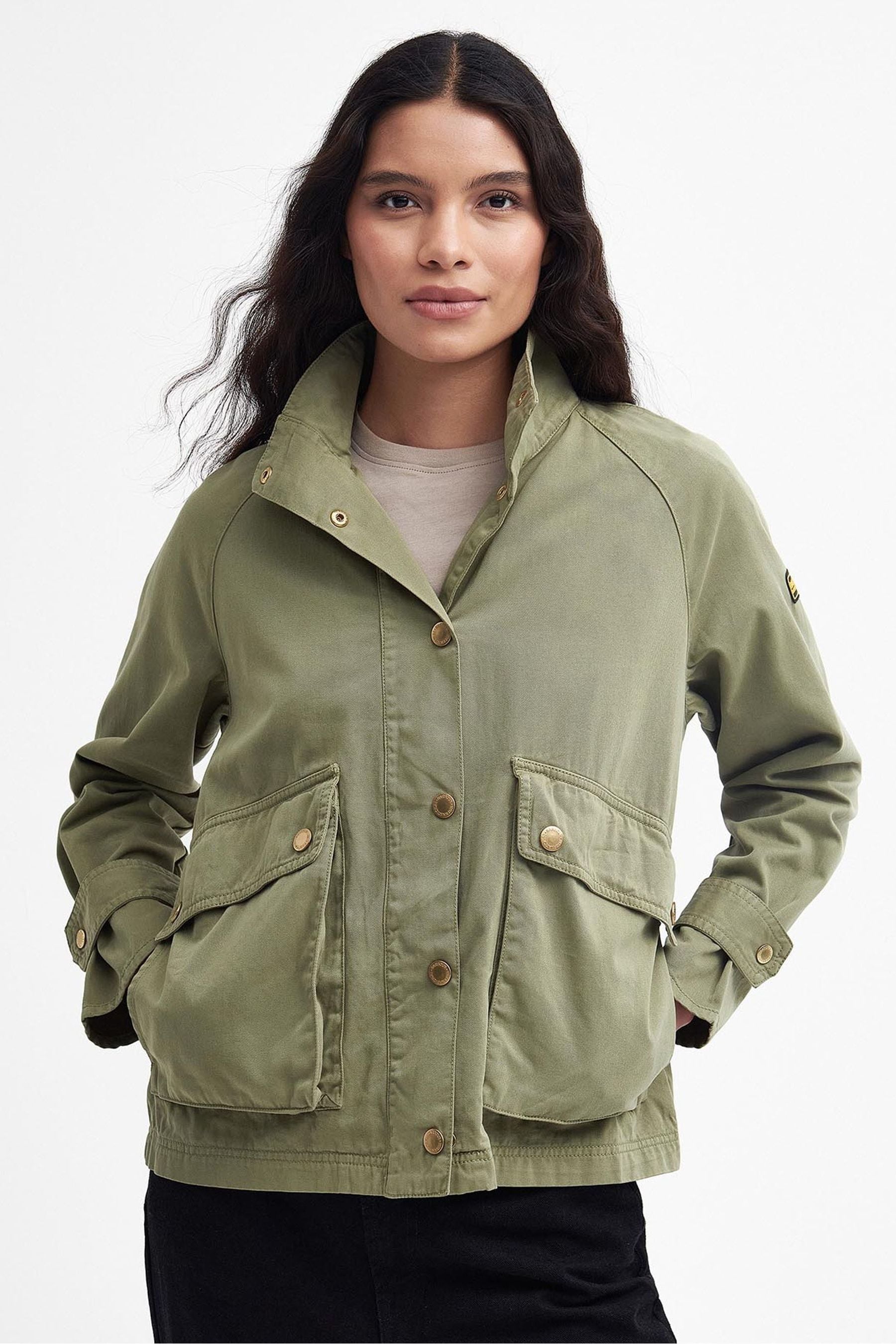 Buy Barbour International Whitson Relaxed Cotton Casual Jacket from the Next UK online shop