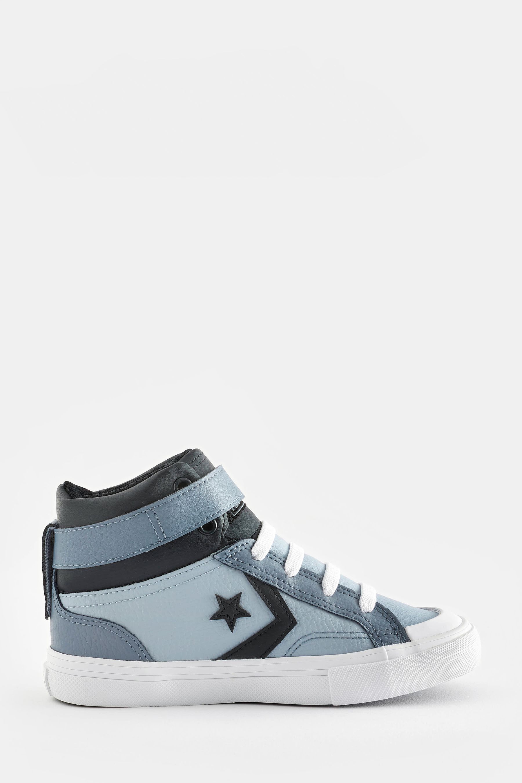 Buy Converse Grey Junior Pro Blaze Strap Vintage Trainers from Next Lithuania