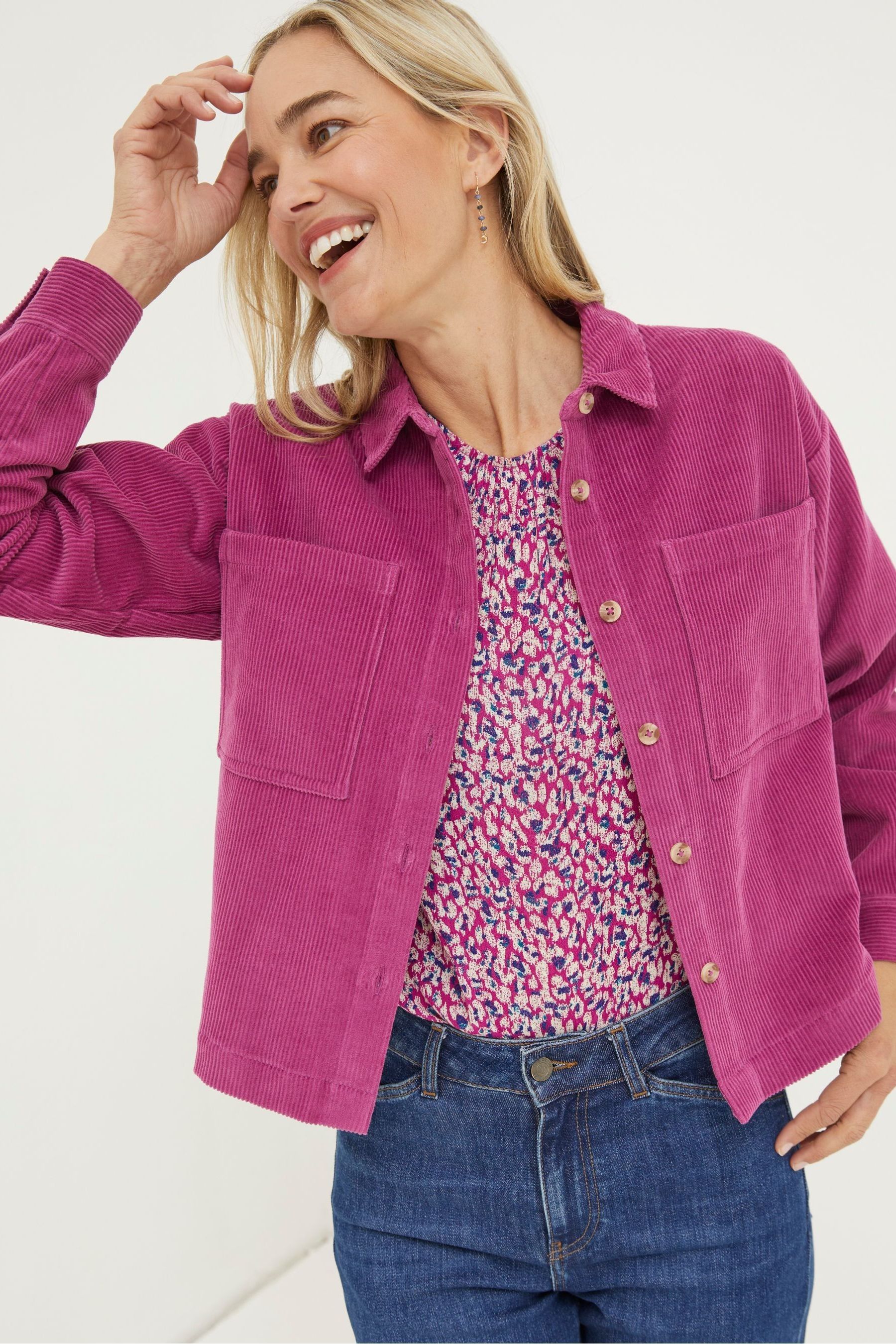 Fat face cord jacket new arrivals