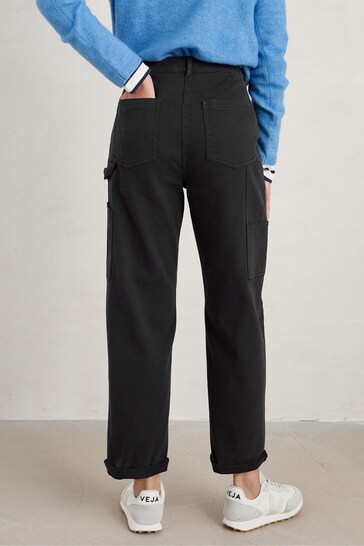 Seasalt Cornwall Black Cliff Picnic Trousers