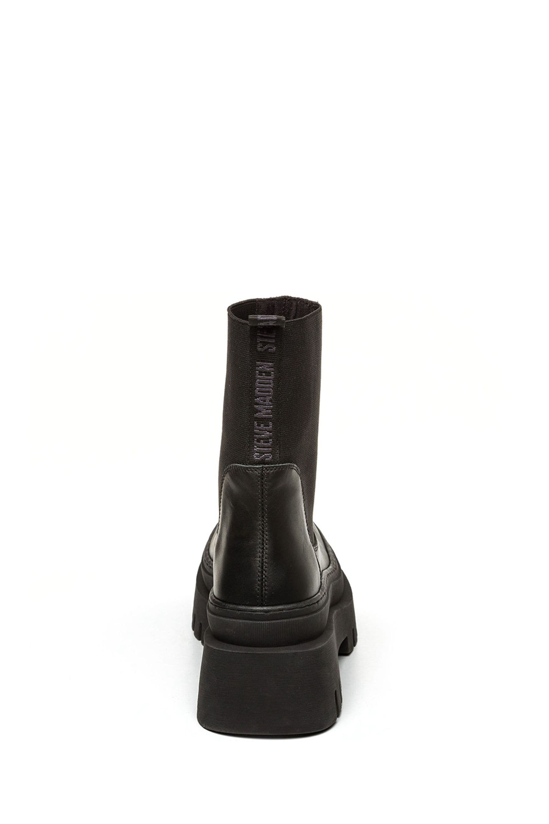 Buy Steve Madden Cassandra Bootie Black Leather from the Next UK