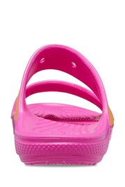 Crocs Pink Classic Ombre Sandals - Image 4 of 5