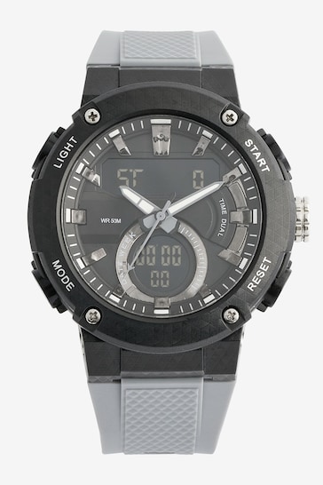 Grey Digital Watch