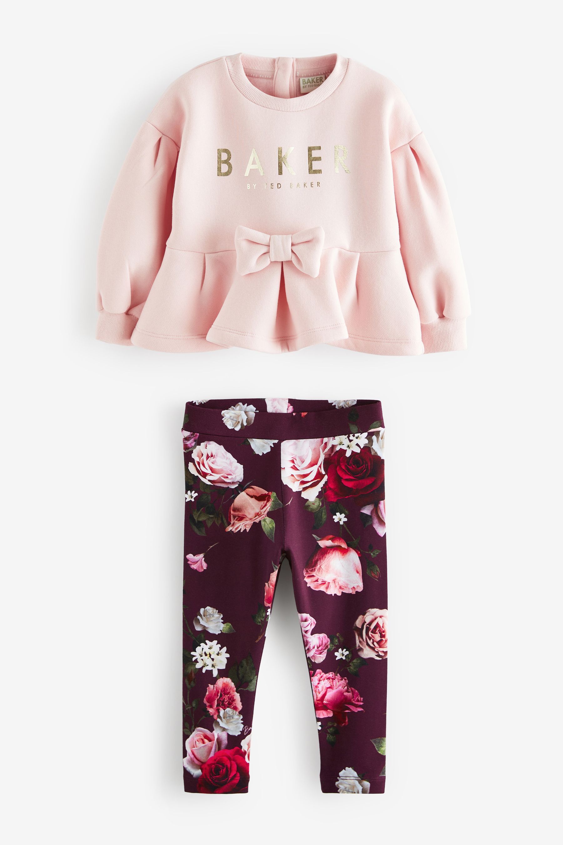 Ted baker pink peplum sweater hotsell