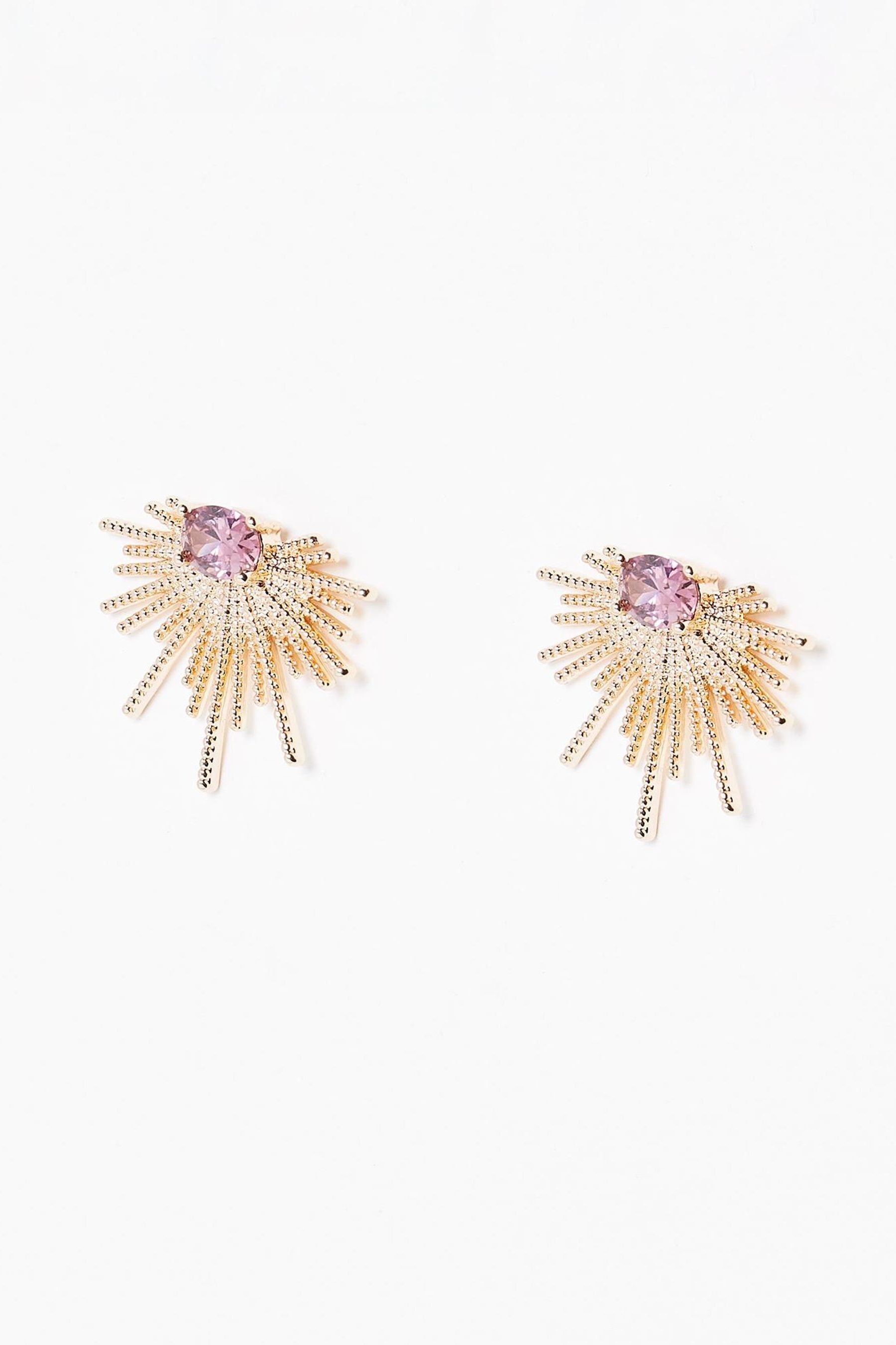 Oliver bonas sale pink earrings
