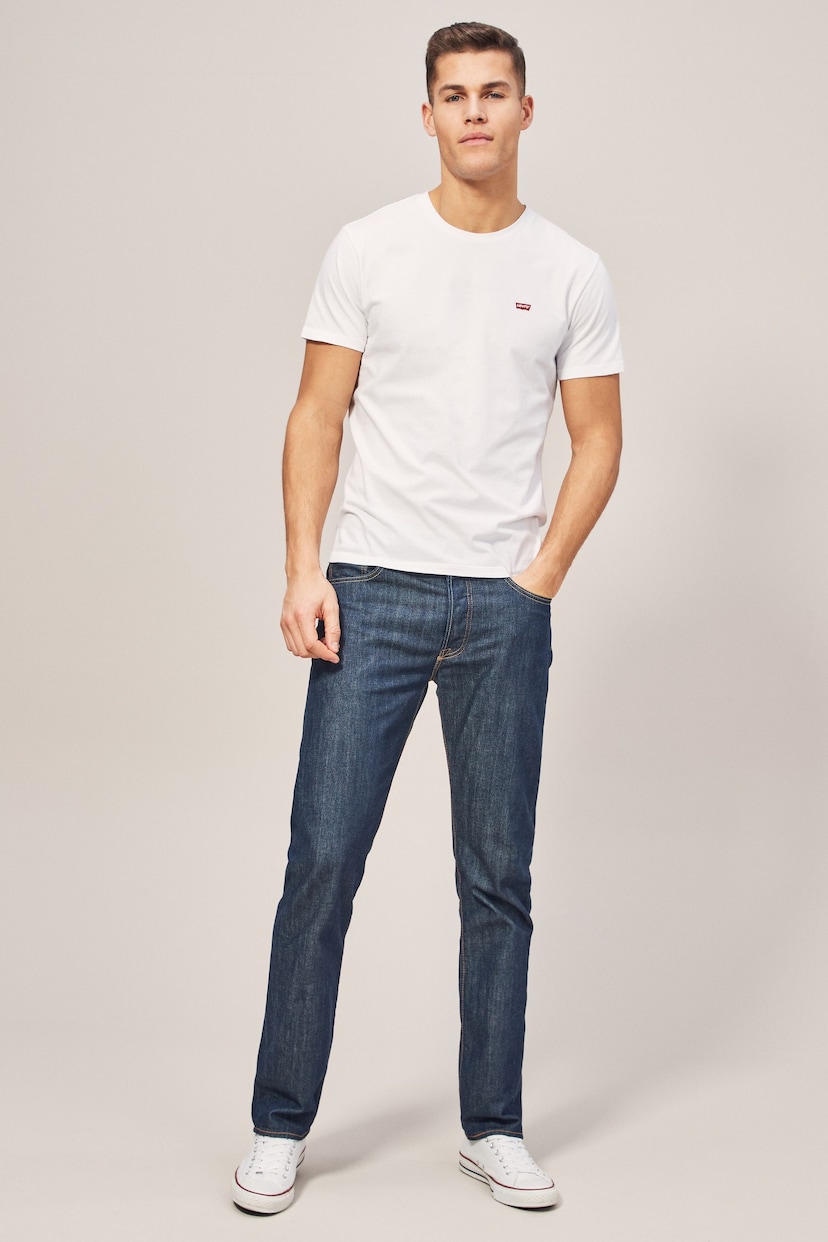 Levi's® White Original Housemark T-Shirt - Image 3 of 7
