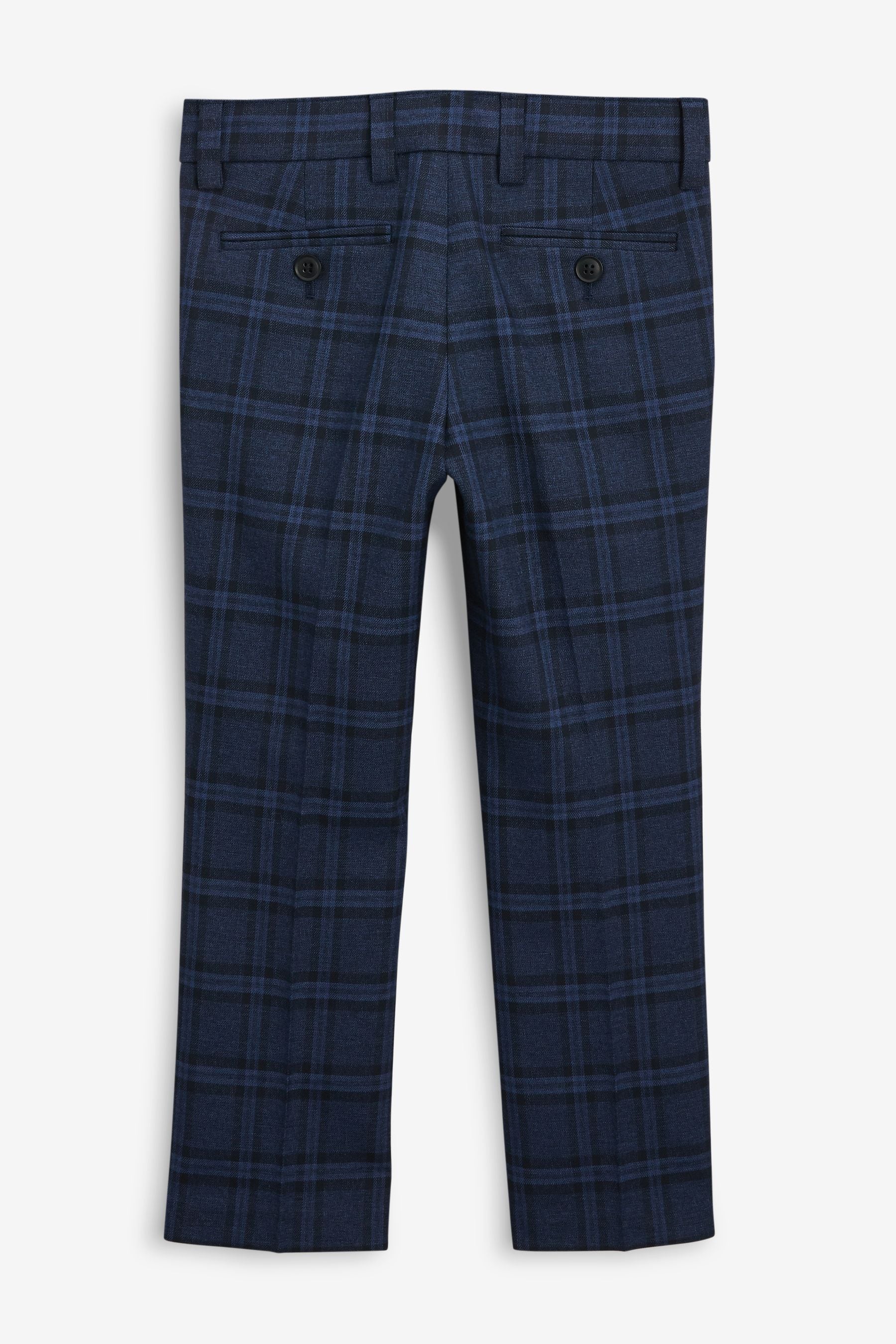 Buy Navy Blue Skinny Fit Suit Trousers 12mths 16yrs from the