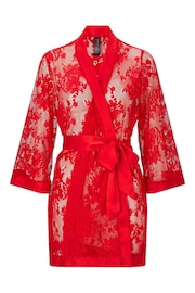 Ann Summers Red The Dark Hours Robe Dressing Gown - Image 4 of 4