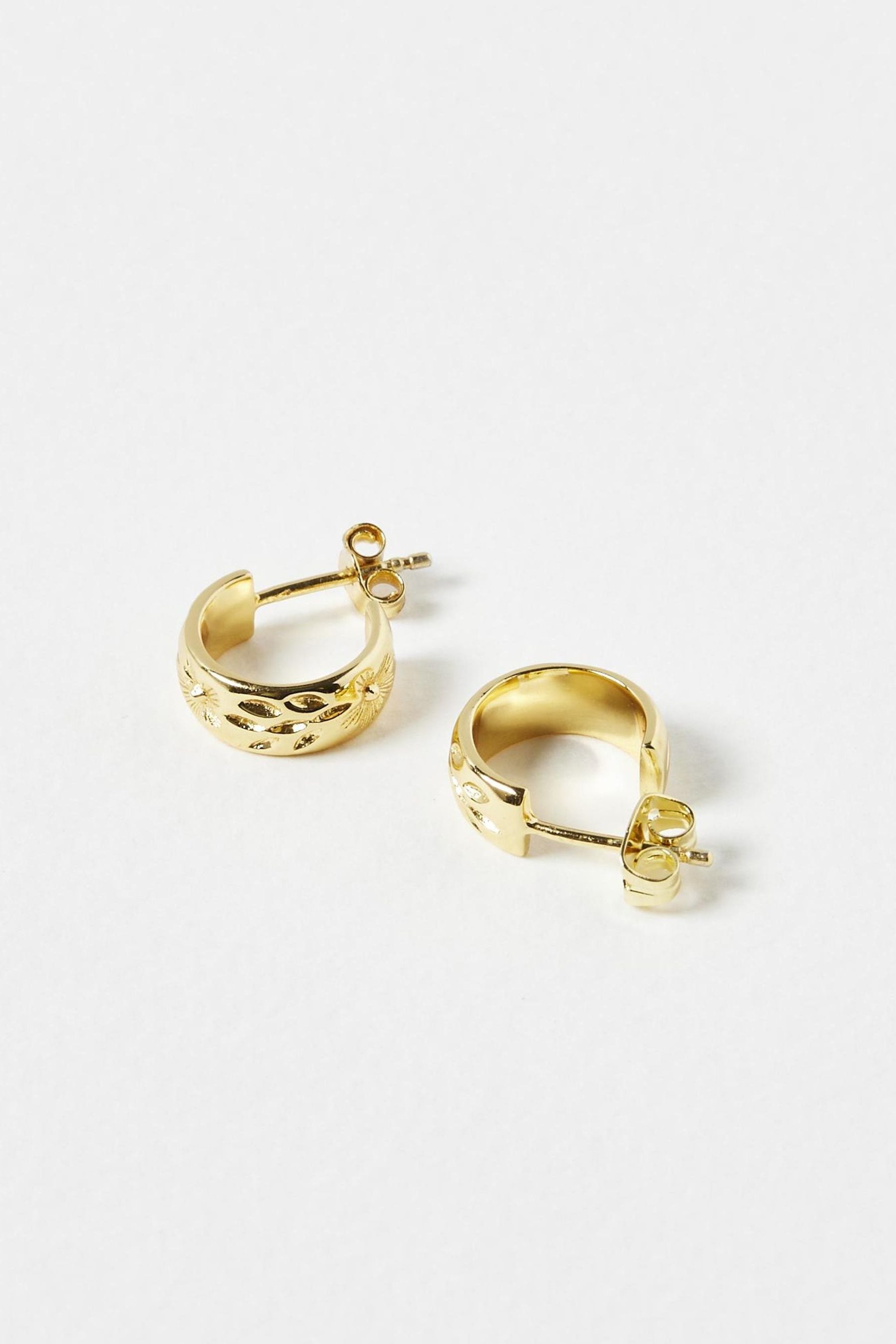 Oliver bonas sale gold hoops
