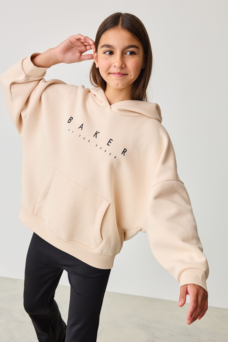 Baker by Ted Baker Back Print Logo Hoodie - Image 2 of 9