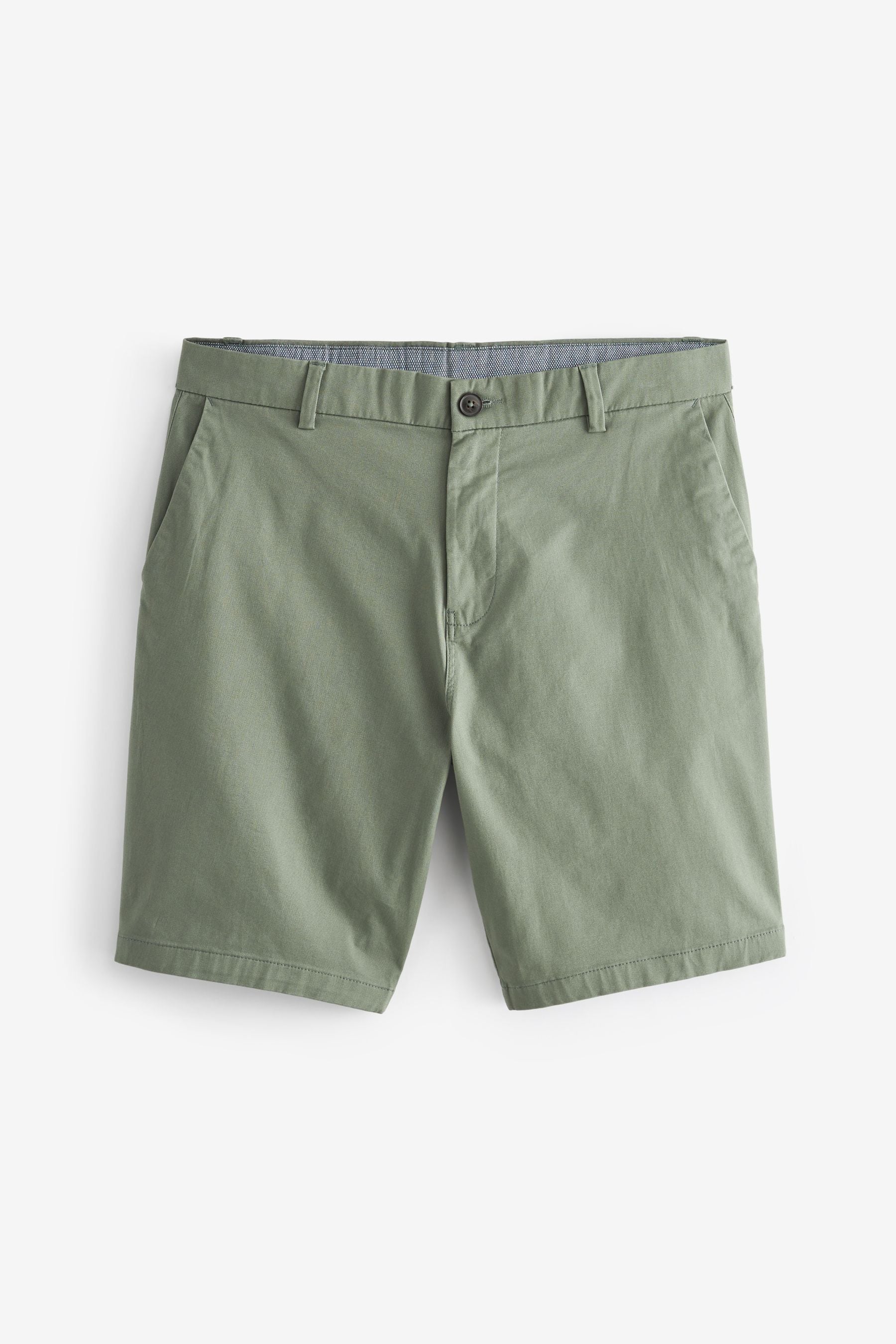 Buy Sage Green Slim Fit Stretch Chinos Shorts from Next USA
