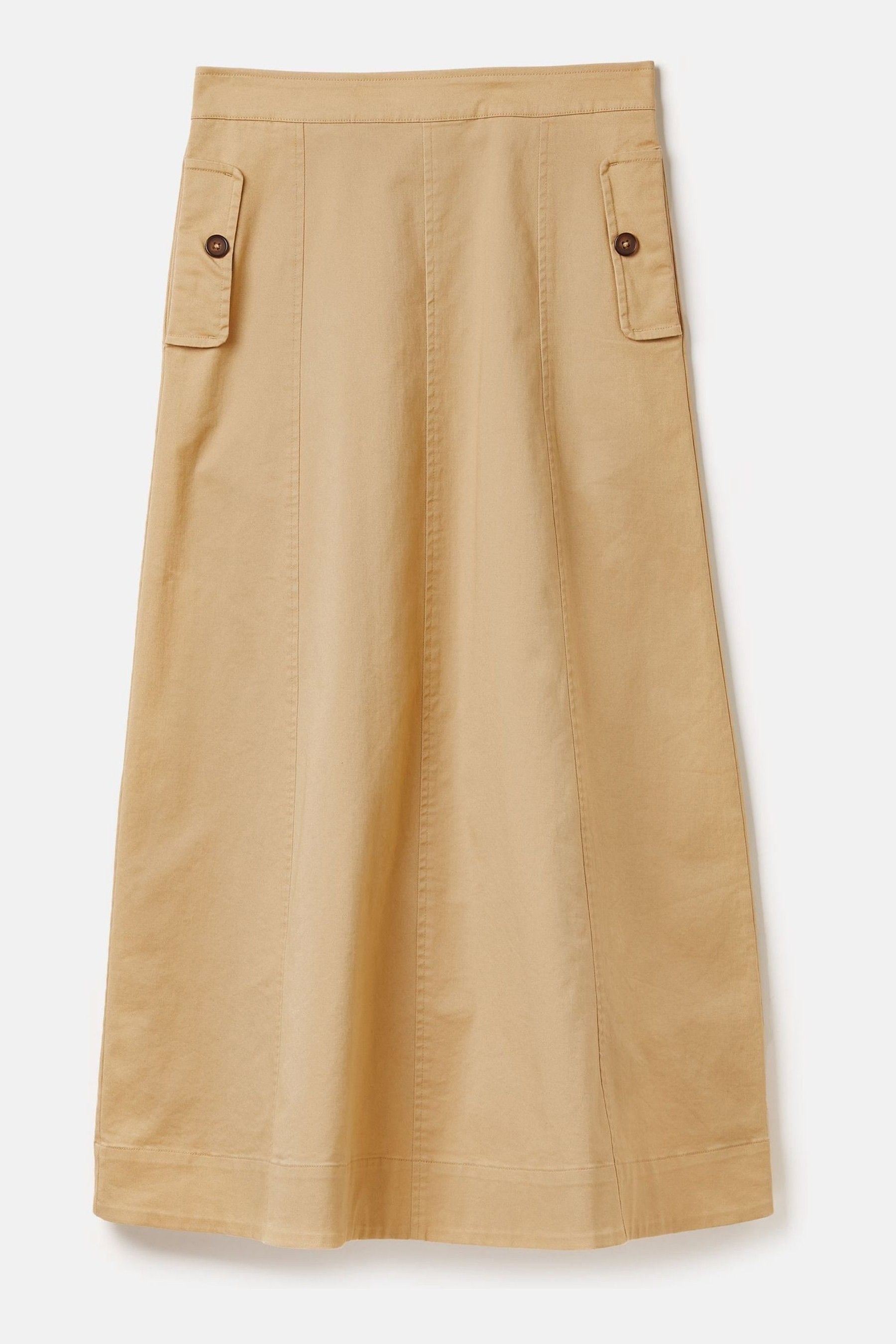 Tan a line midi skirt discount