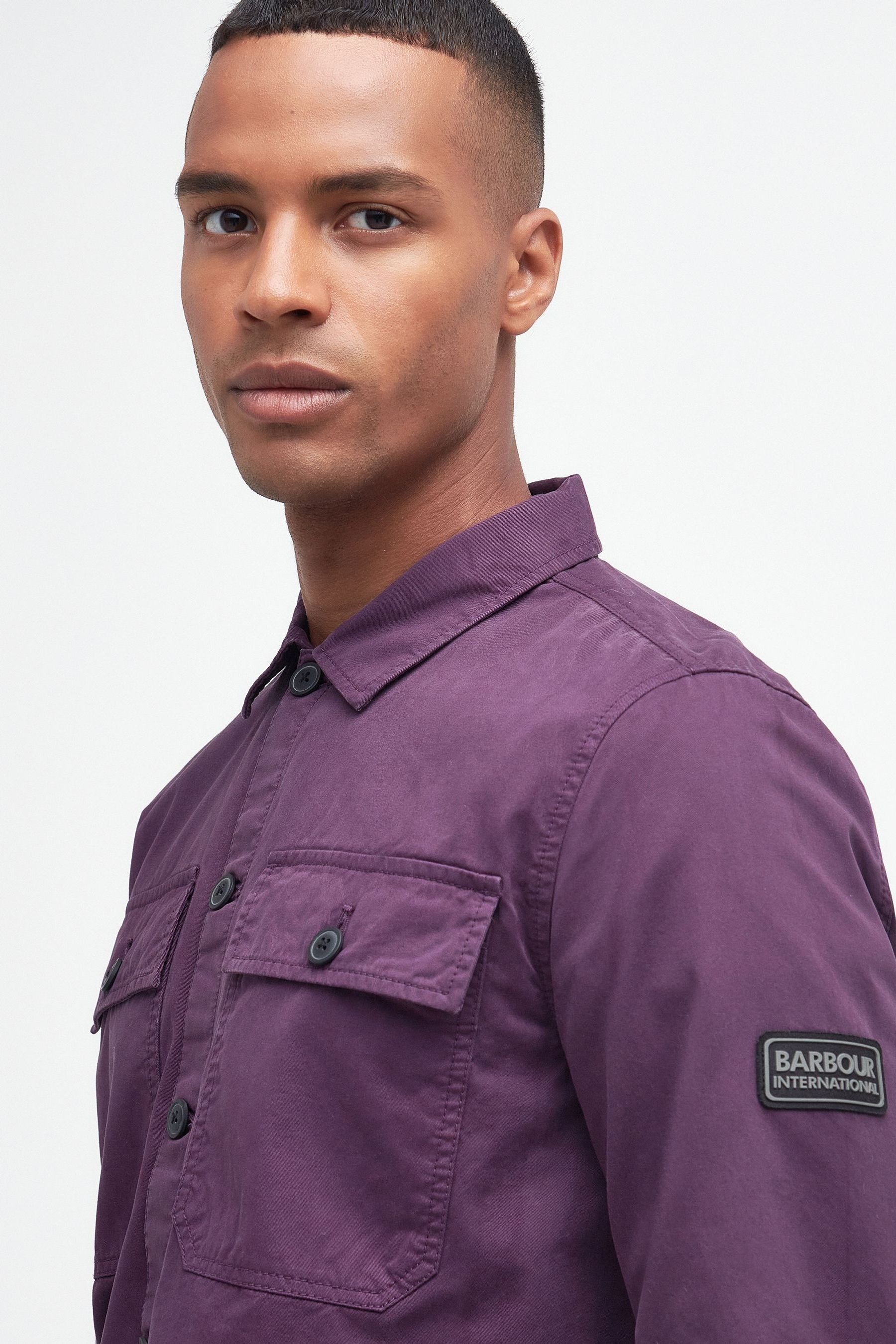 Barbour overshirt sale jacket