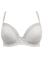 Pour Moi Grey Love to Lounge Cotton T-Shirt Bra - Image 4 of 5