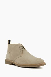 Dune London Natural Cashed Chukka Boots - Image 3 of 6