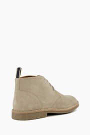 Dune London Natural Cashed Chukka Boots - Image 4 of 6