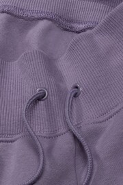 Nike Dark Purple Oversized Mini Swoosh Joggers - Image 9 of 9