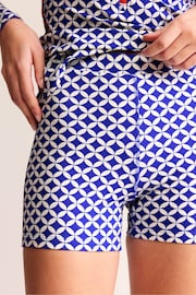 Boden Blue Swim Cycling Shorts - Image 1 of 5
