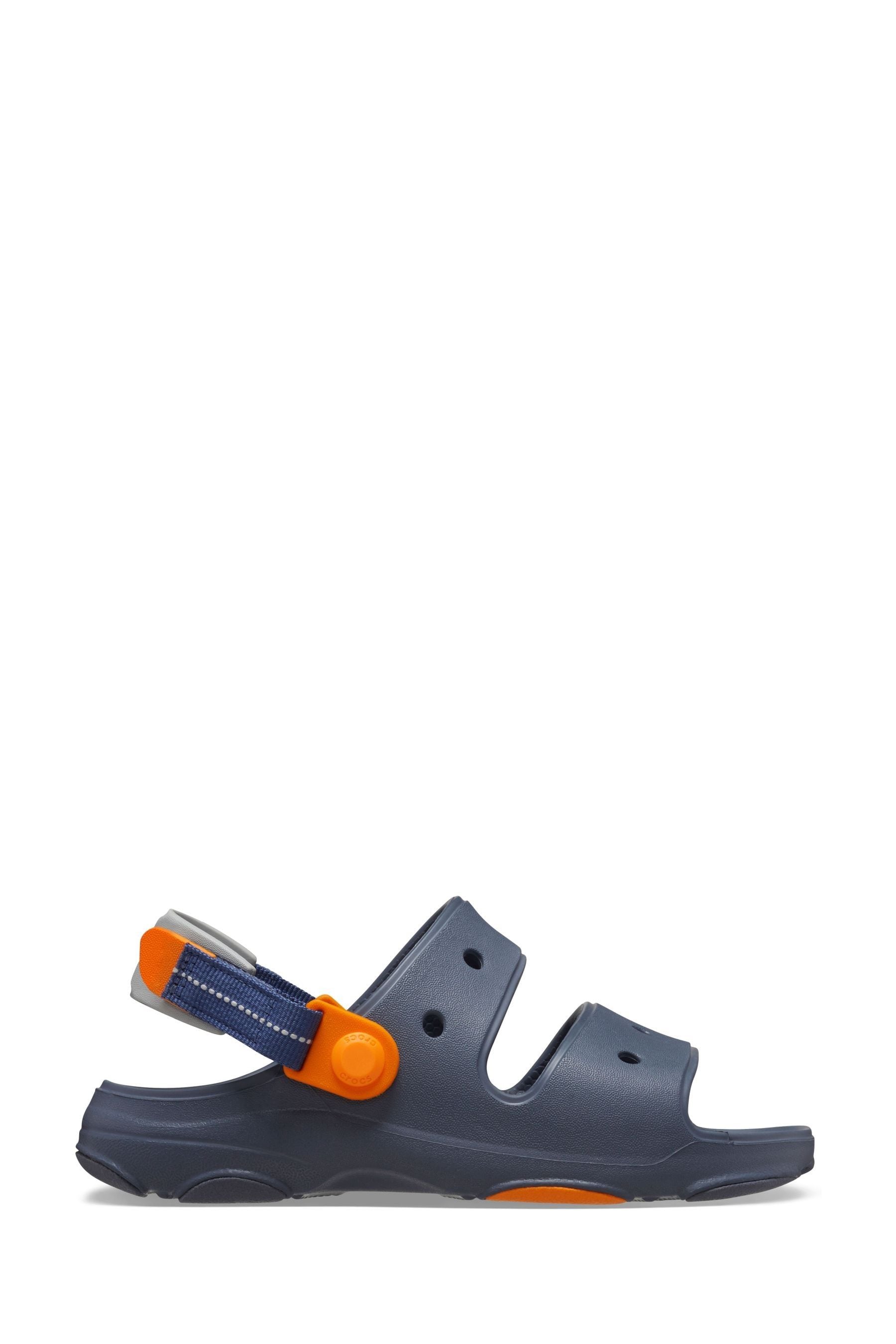 Crocs blue and orange sale