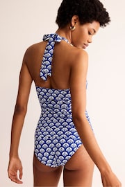 Boden Blue Levanzo Halter Tankini Top - Image 2 of 6