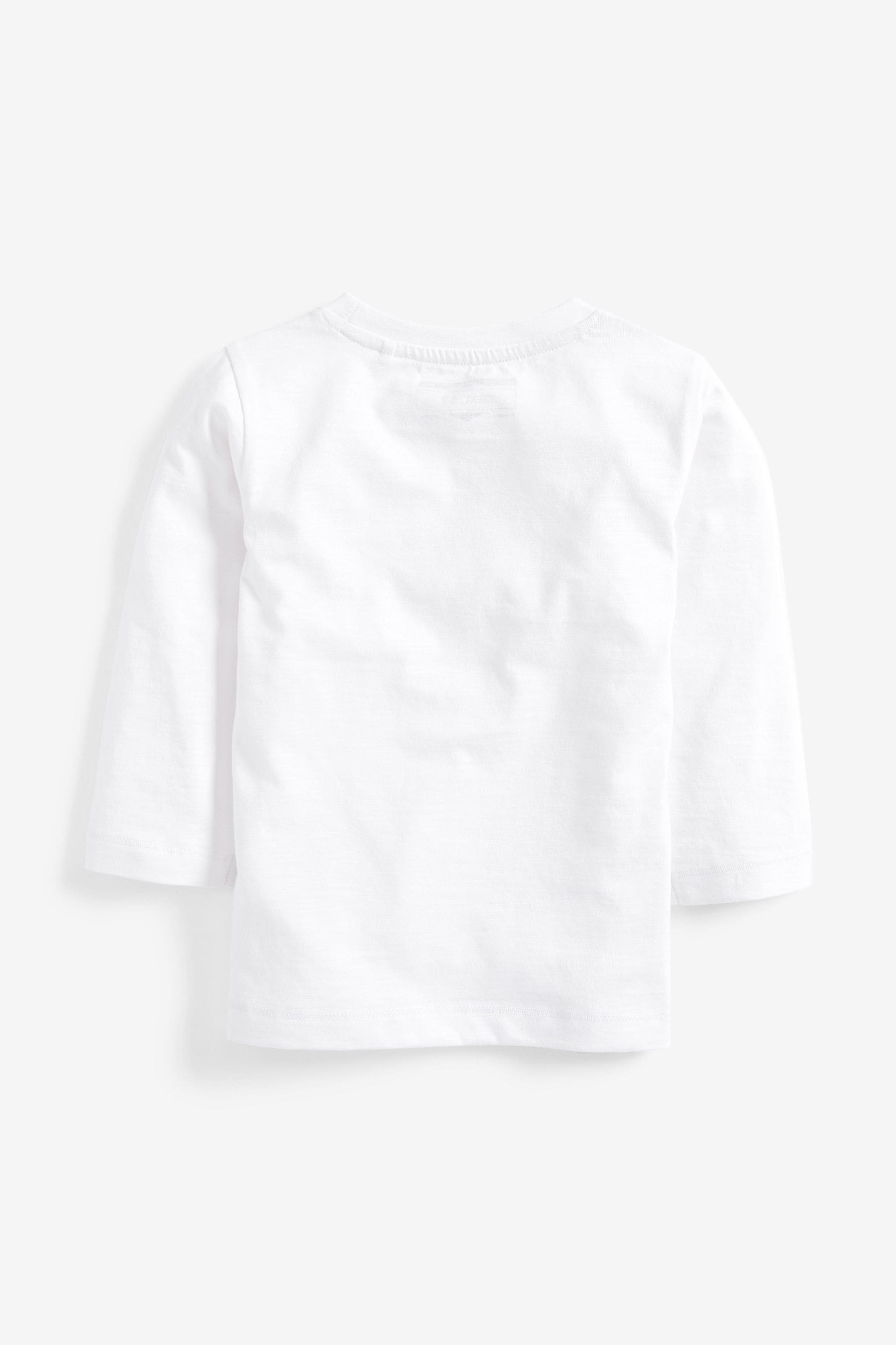 Plain white long shirt best sale