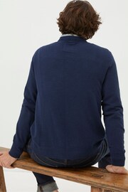 FatFace Blue Braunton Crew Jumper - Image 2 of 5