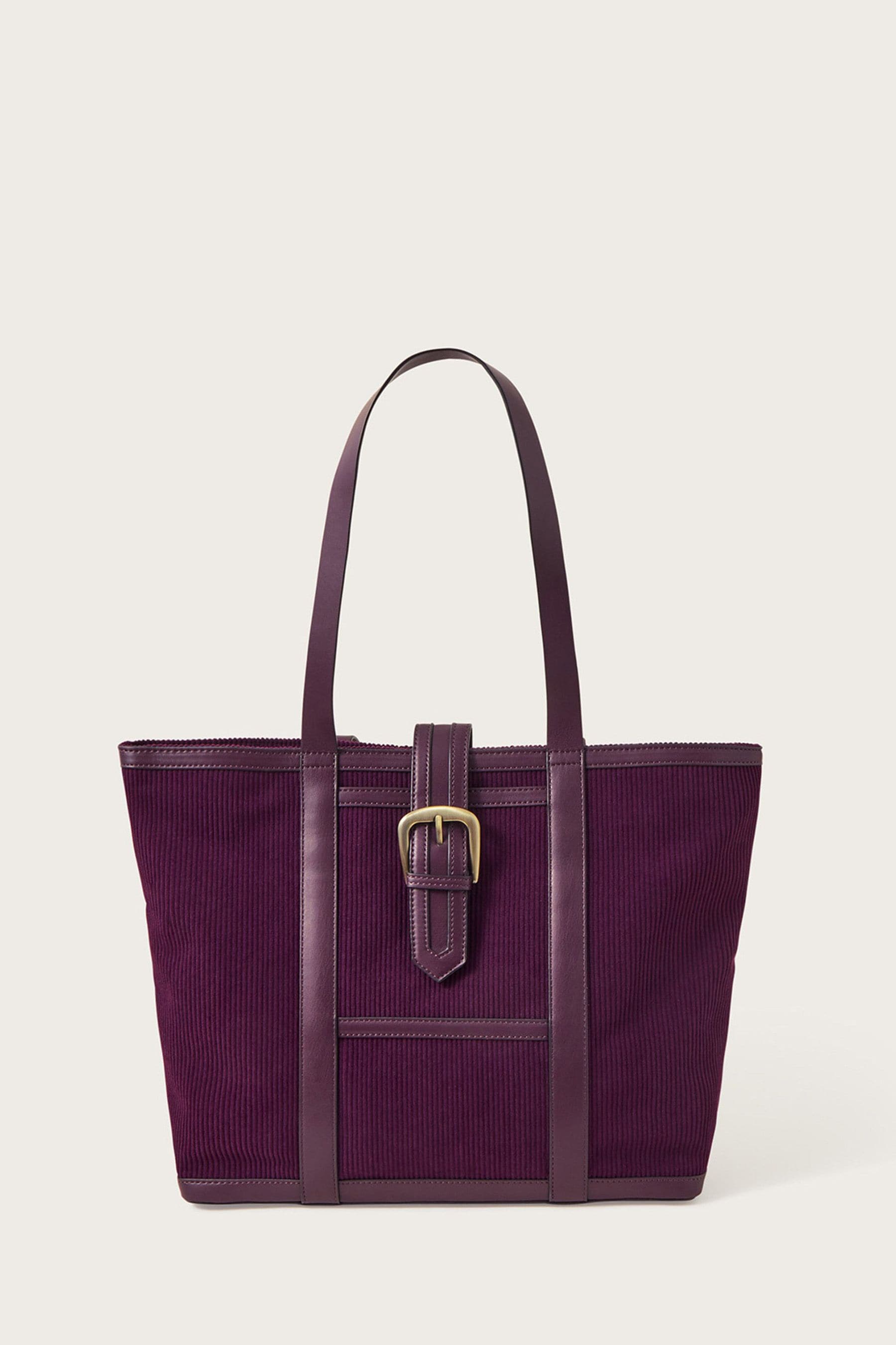 Buy Monsoon Purple Cord Saddle Tote Bag from the Next UK online shop