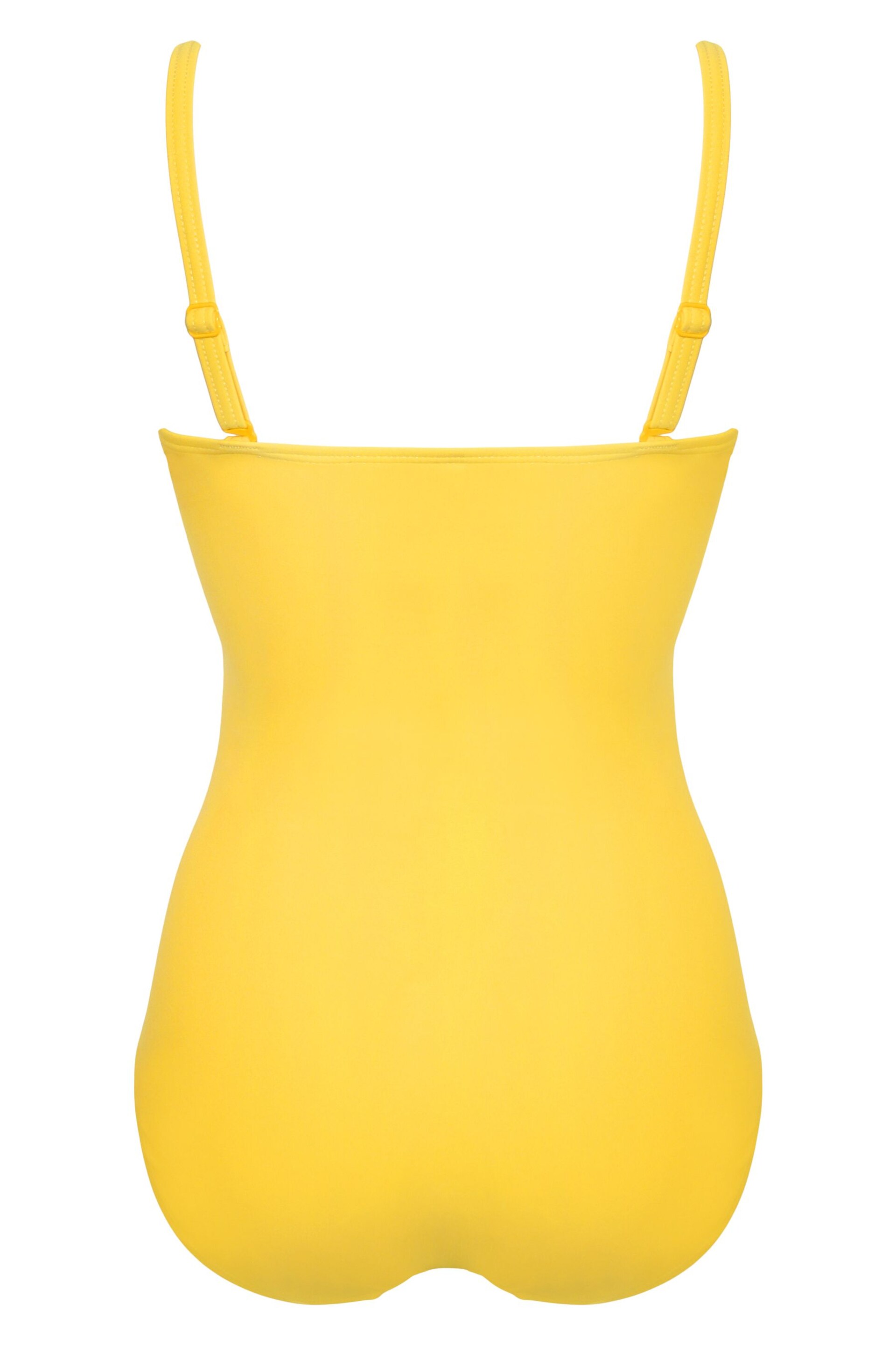 Pour Moi Yellow Santa Monica Removable Straps Tummy Control Swimsuit - Image 5 of 5