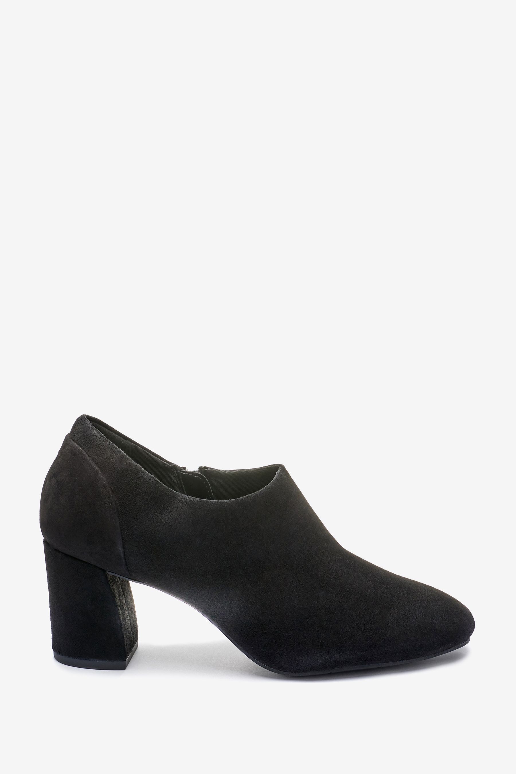 Black Suede Forever Comfort with MotionFlex Closed Heels