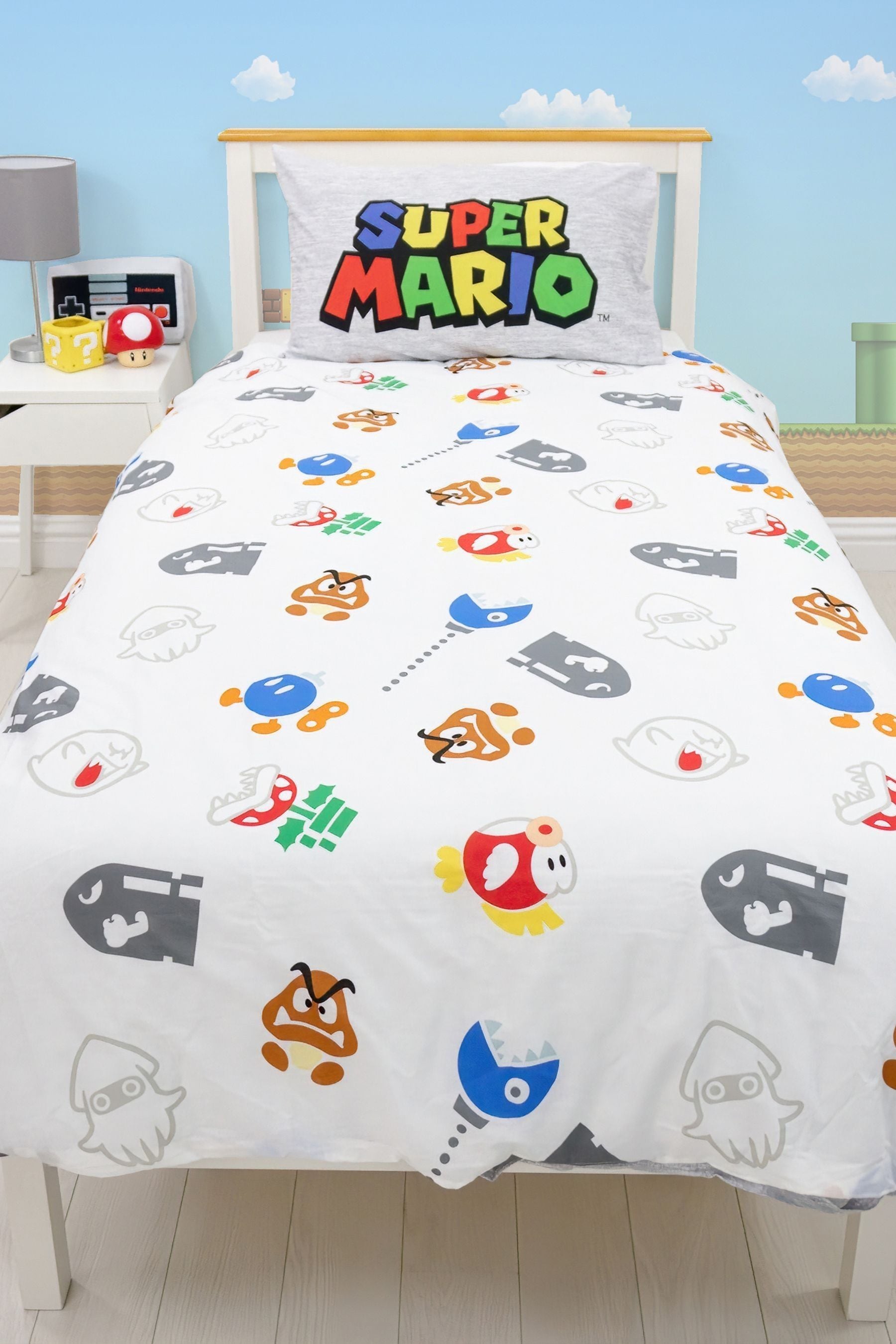 Nintendo crib bedding outlet