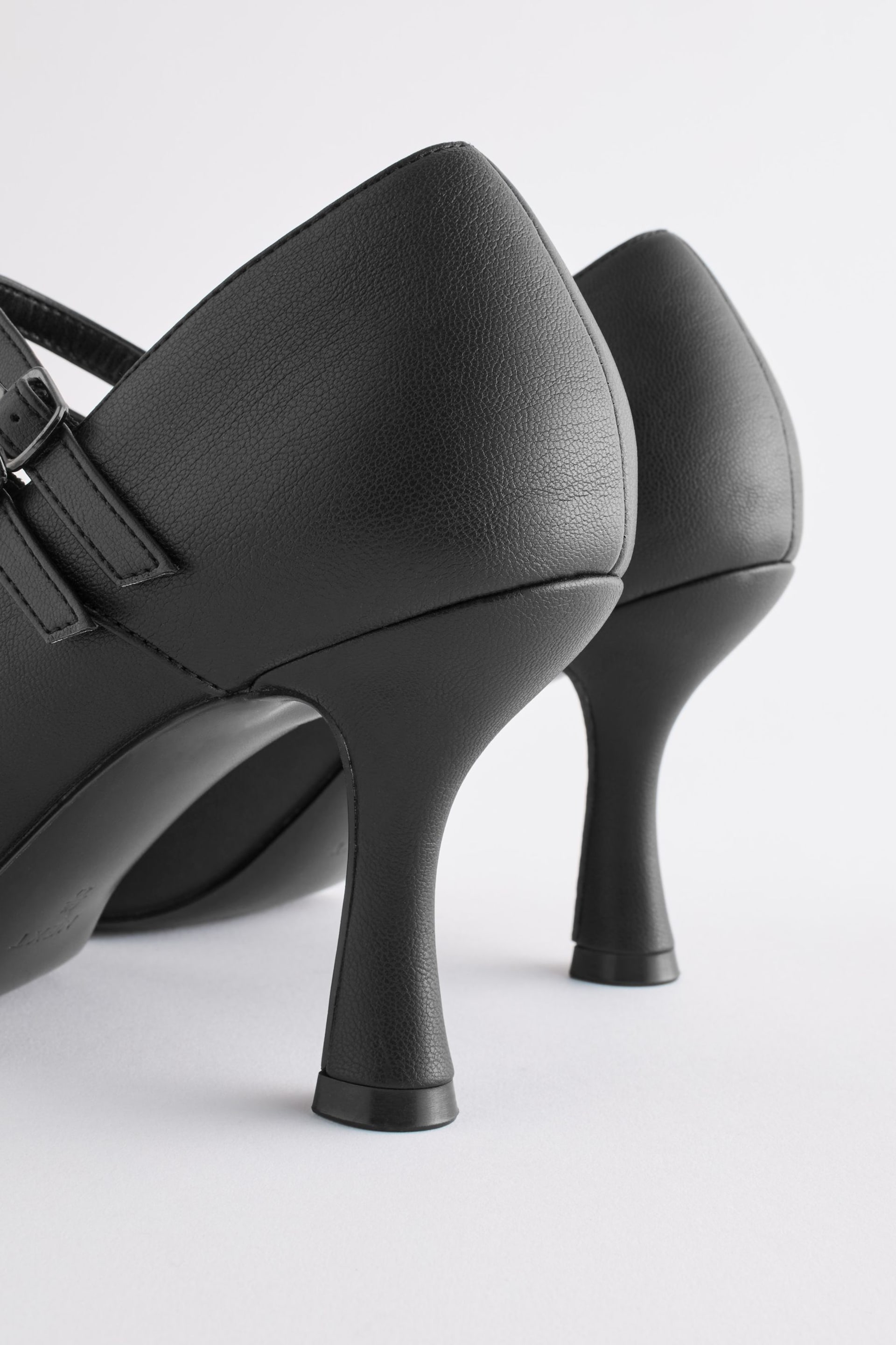 Black Forever Comfort® Point Toe Mary Jane Heel Shoes - Image 5 of 6