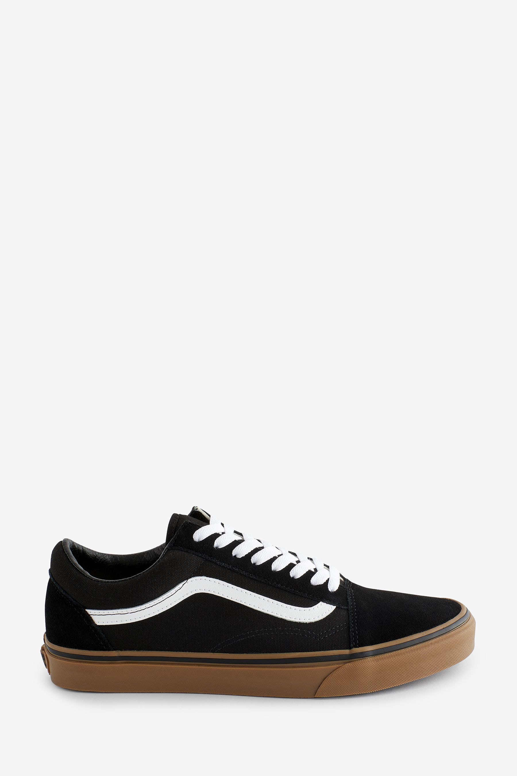 Buy Vans Mens Old Skool Gum Sole Trainers from Next Luxembourg