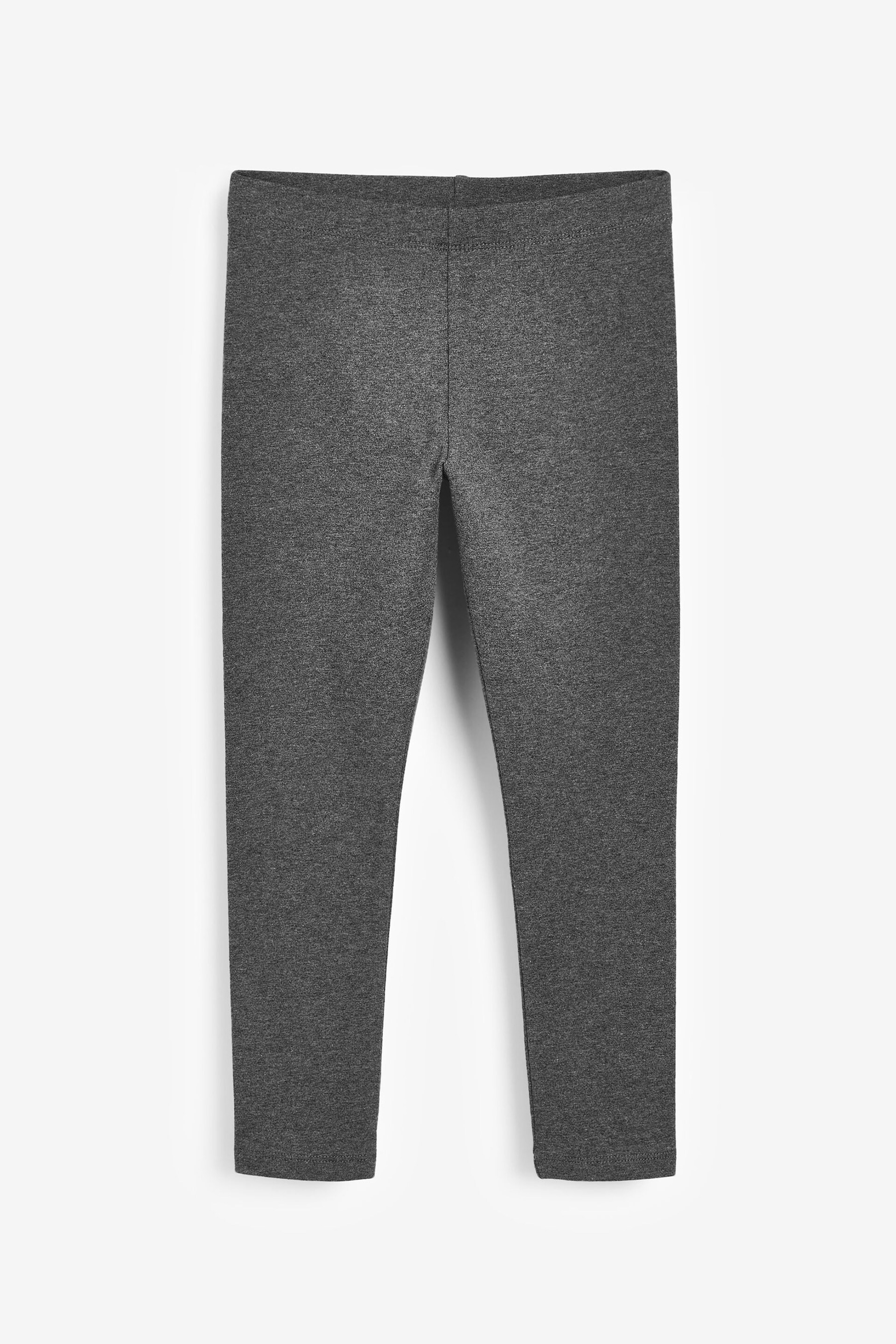 Grey Charcoal Regular Fit Leggings (3-16yrs) - Image 5 of 7