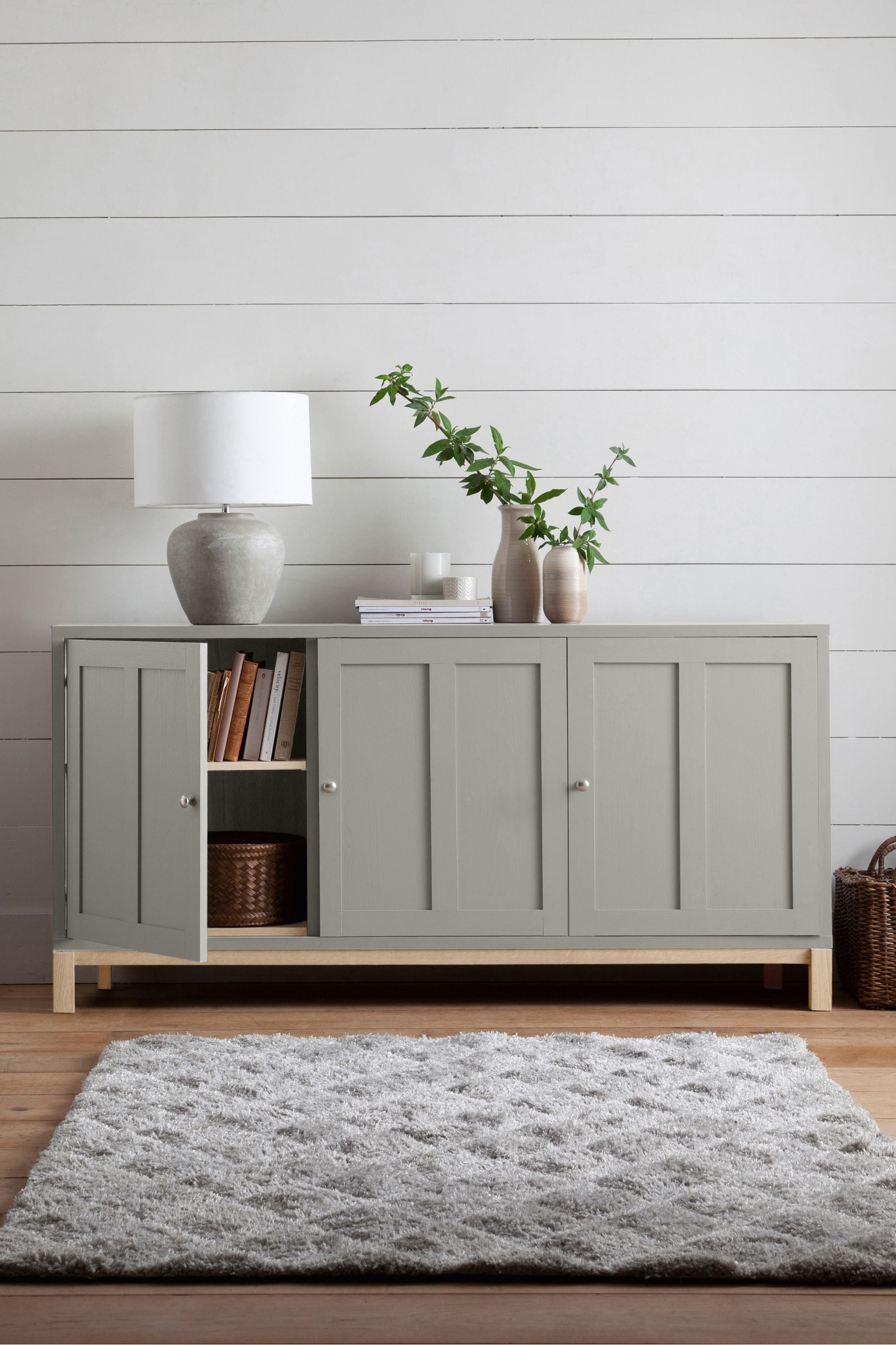 Malvern grey sideboard clearance next