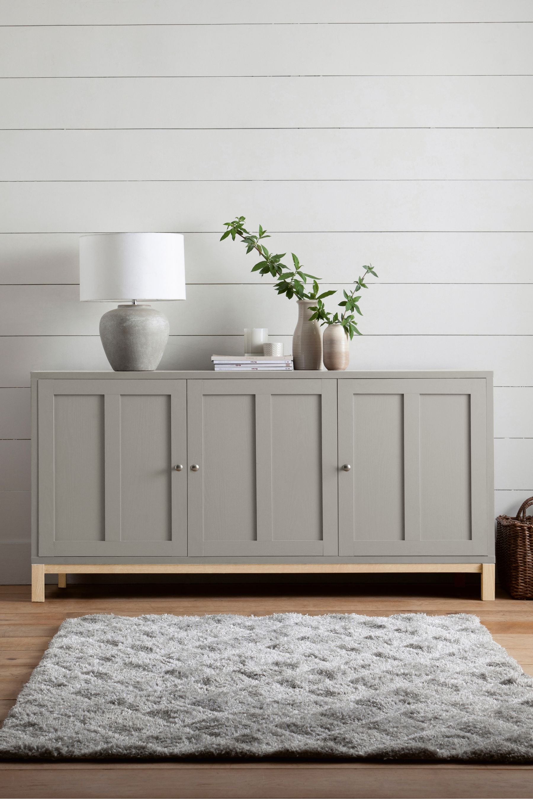 Dove top grey sideboard