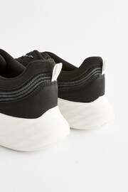 Black Active Sports Gym Trainers - Image 5 of 9