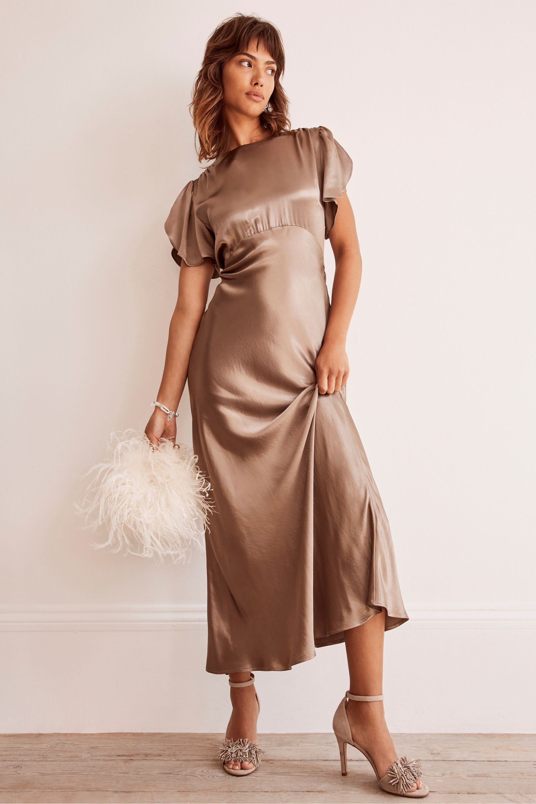 Next silk dress best sale