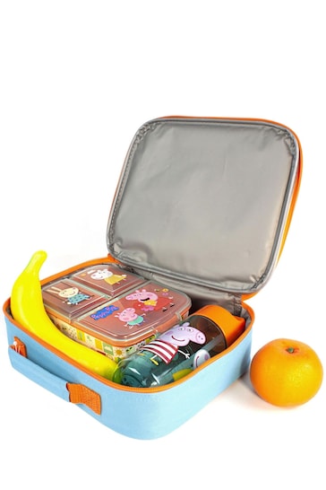 Vanilla Underground Orange Peppa Pig Licensing Lunch Box Set