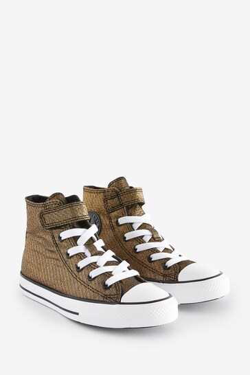 Converse Green Junior All Star 1V Easy On Trainers