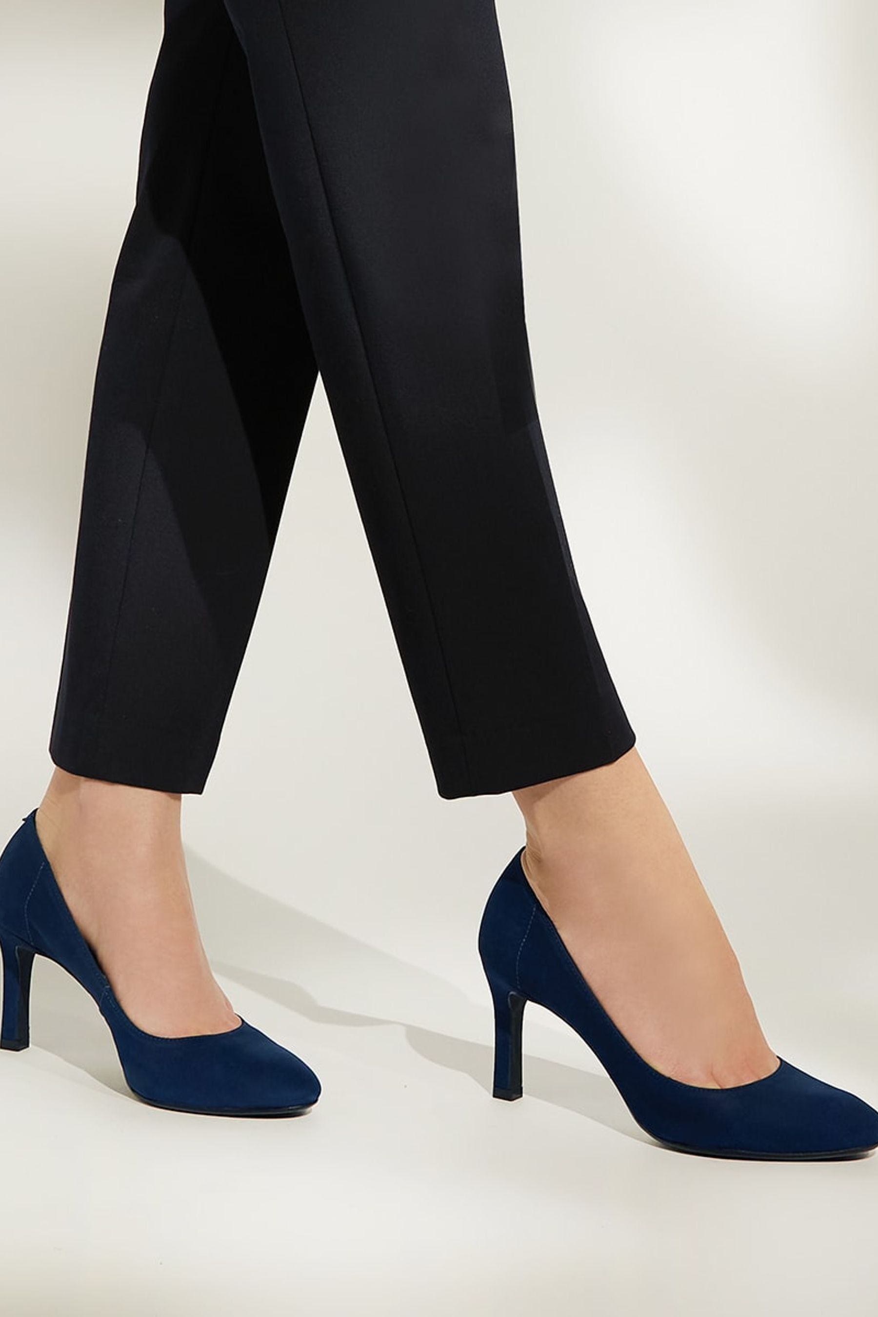 Dune navy pumps outlet