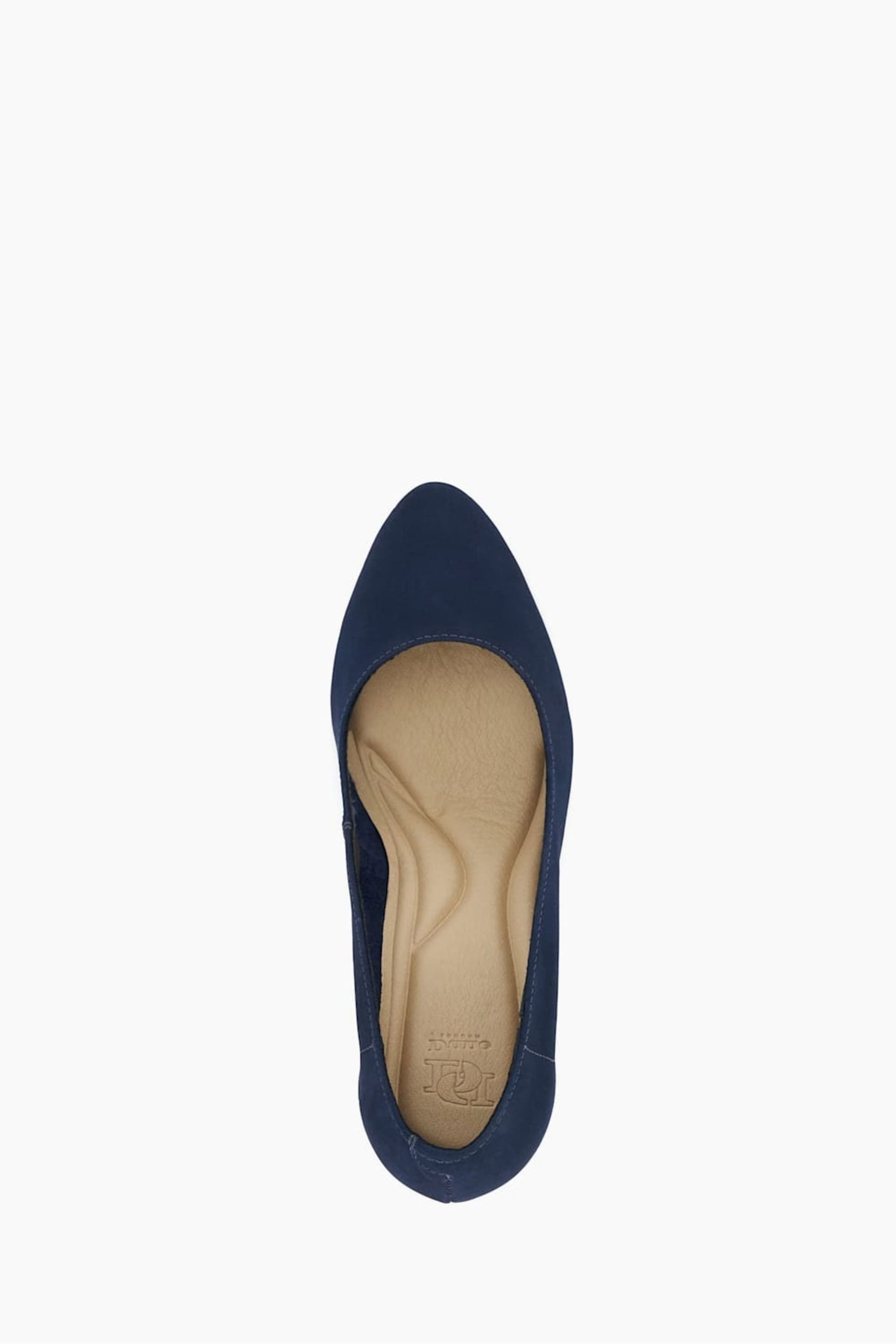 Dune London Blue Adele New Comfort Shoes - Image 6 of 6