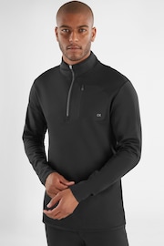 Calvin Klein Golf Green Delta 1/2 Zip Sweat Top - Image 1 of 8