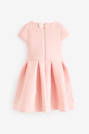 Baker by Ted Baker Pink Cutout Bow Embossed Scuba Dress - Image 5 of 8