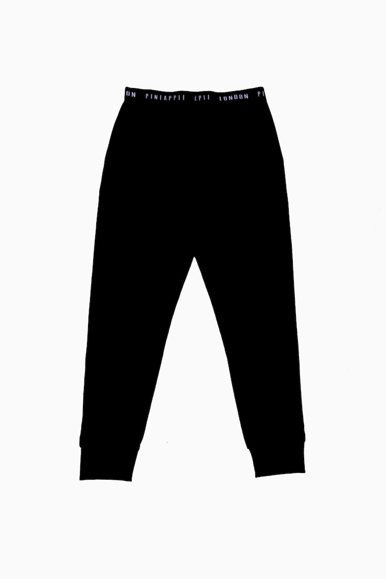 Pineapple Black Script Joggers - Image 7 of 7