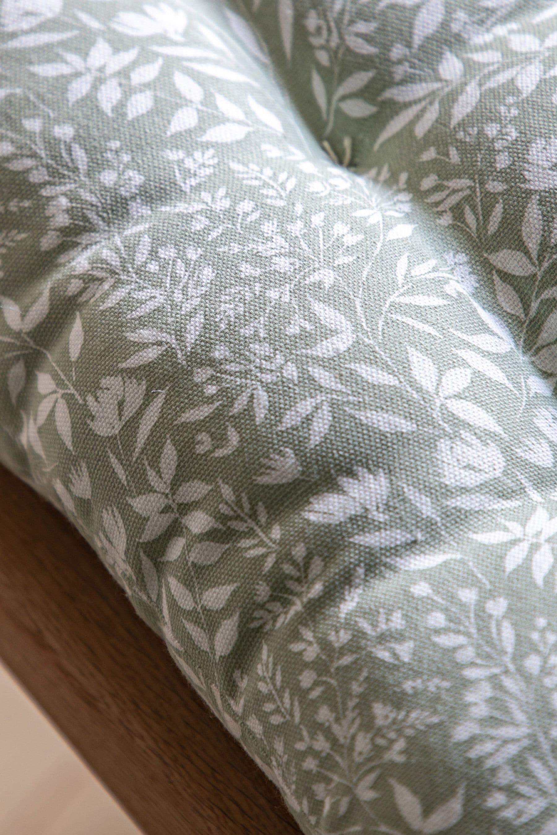 Buy Gallery Home Set of 2 Sage Green Botanical Reversible Seat Pads from the Next UK online shop