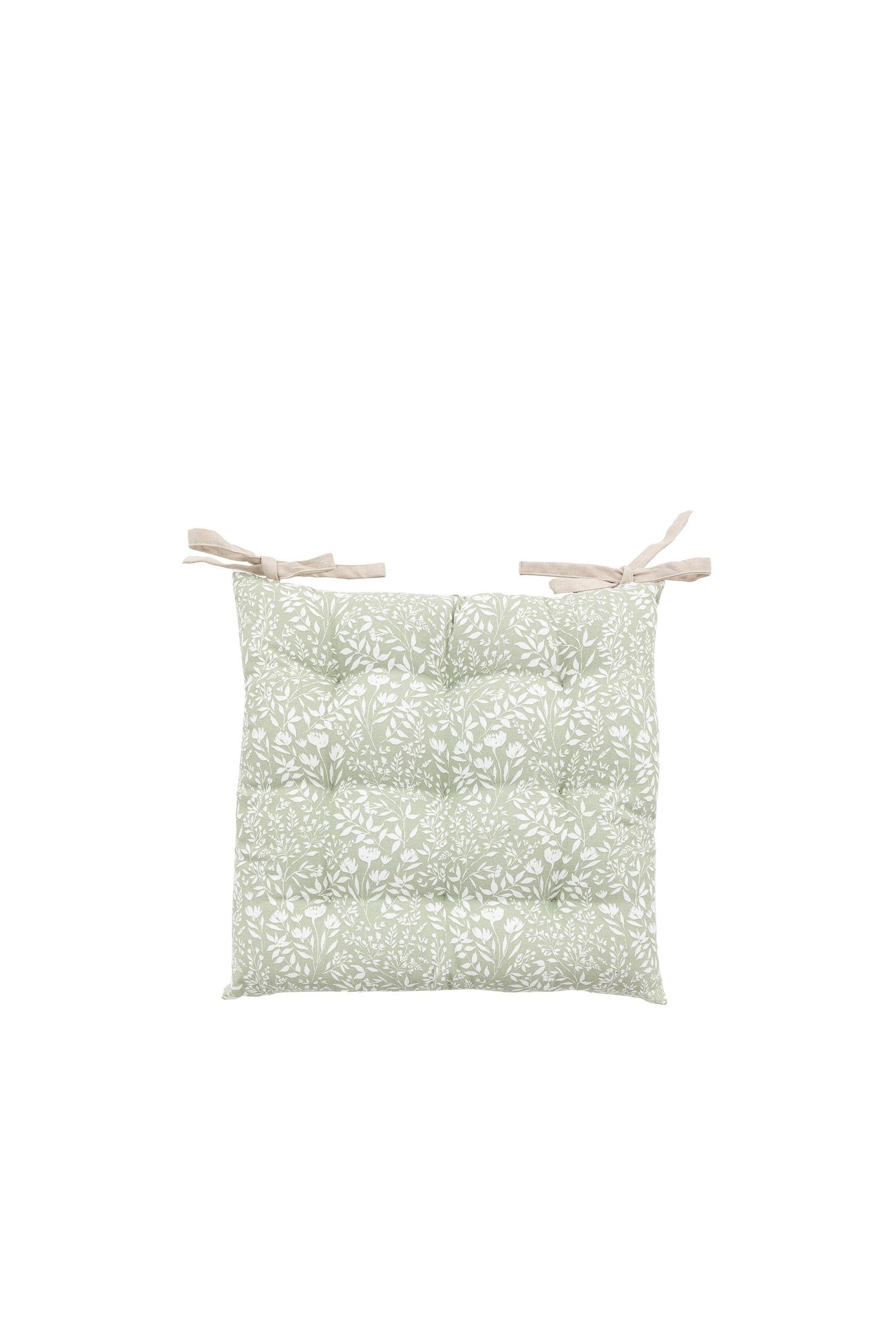 Buy Gallery Home Set of 2 Sage Green Botanical Reversible Seat Pads from the Next UK online shop