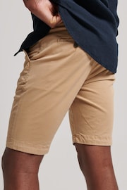 Superdry Brown Core Chino Shorts - Image 2 of 6